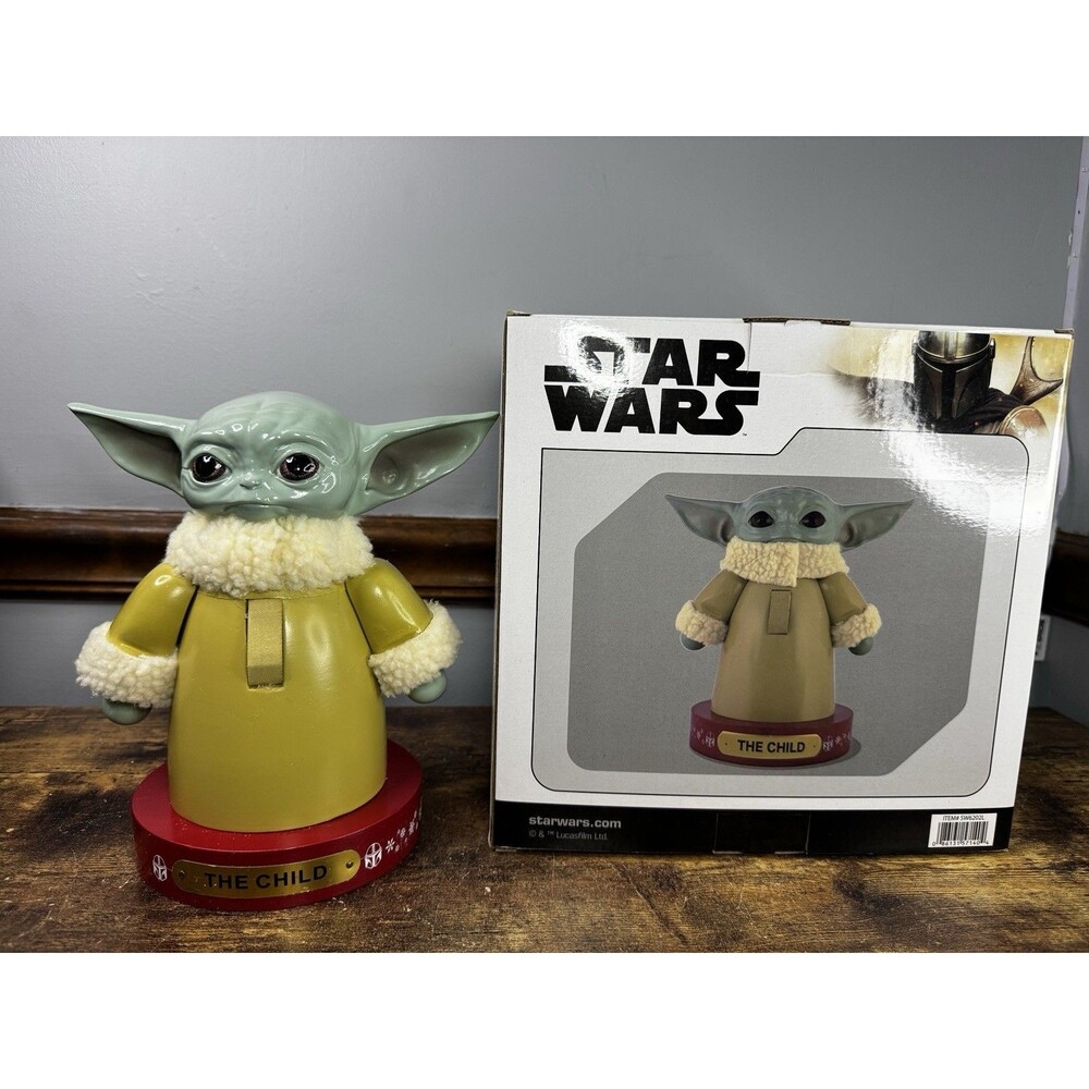 Kurt S. Adler Star Wars Wooden Nutcracker Collection, The Child, 8.5in